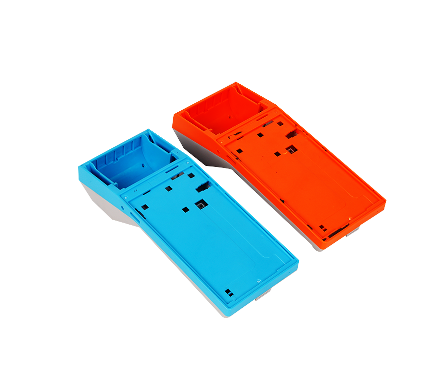 Handheld cash register scanner shell