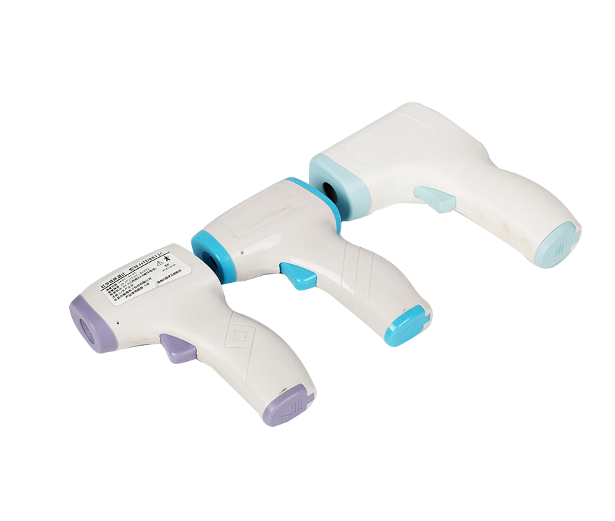 Frontal temperature grab body temperature test enclosure