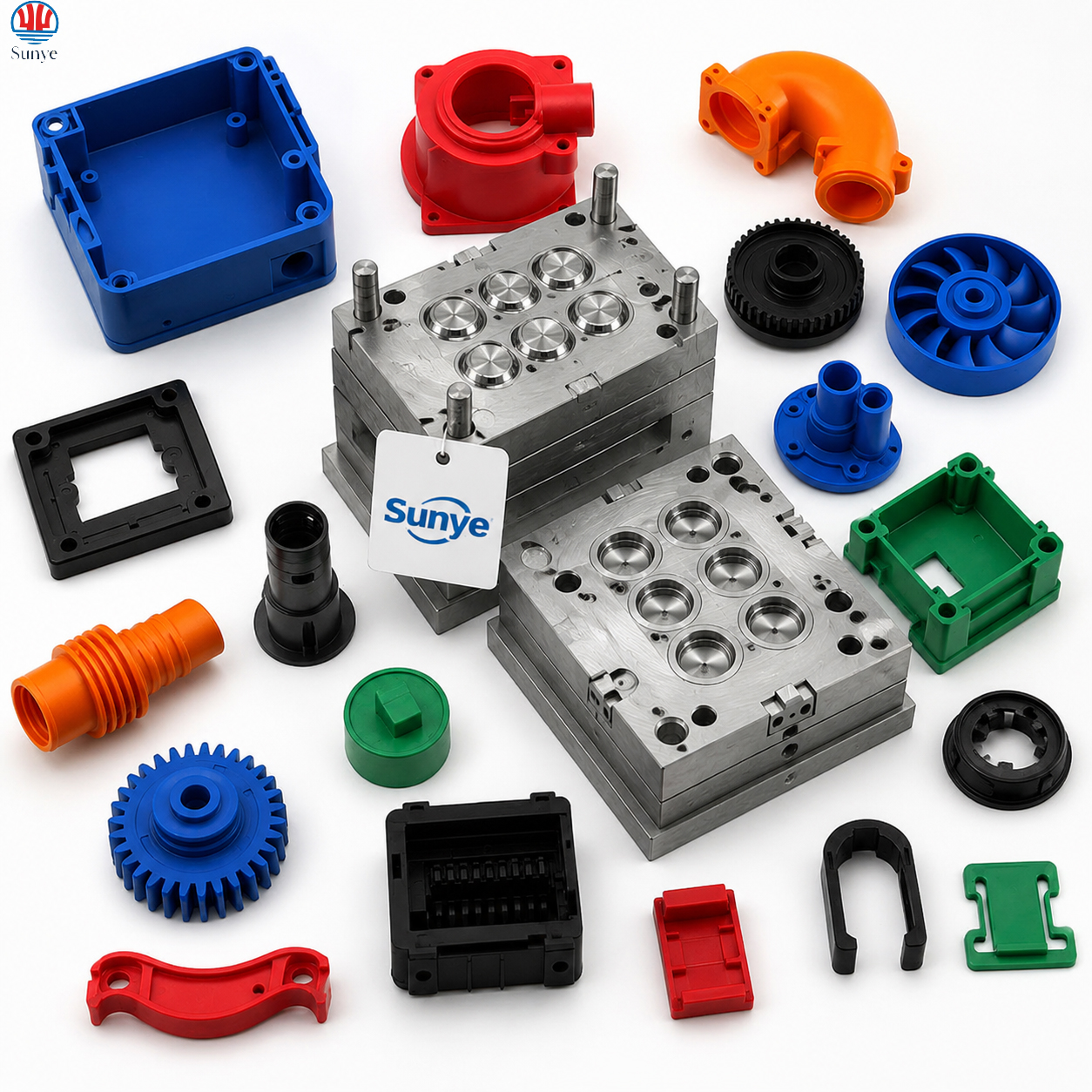 Custom Moulds Plastic Injection Molding Inject Plastic Mold Manufacturer One-stop Mold Design Plastic Parts Injection Molding